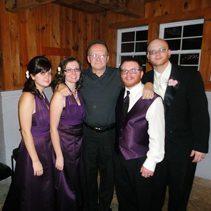 dad and us