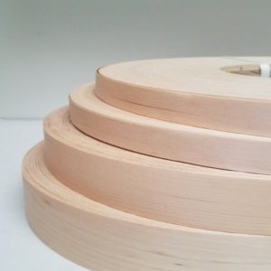 Maple wood veneer edgebanding