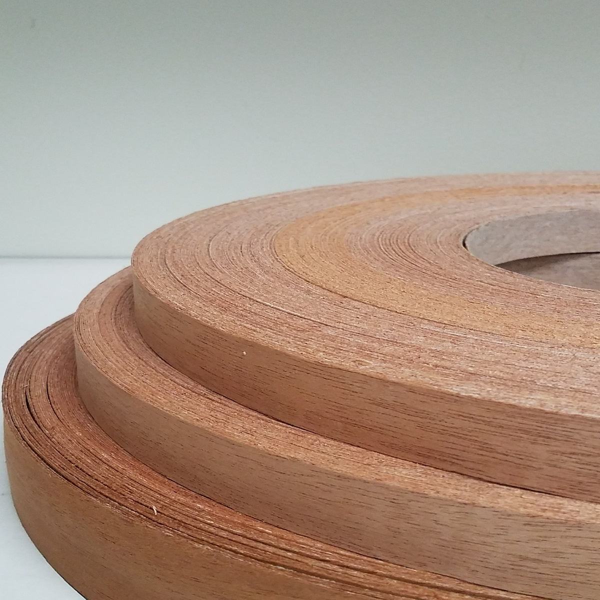 Mahogany Pre Glued 7/8”x250’Wood Veneer edgebanding 