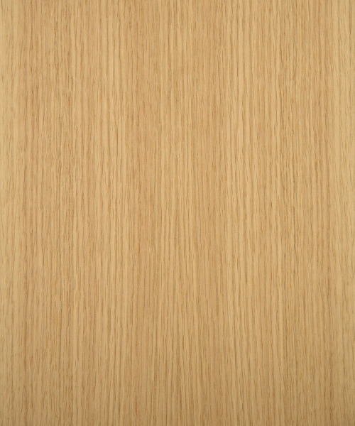 Red oak wood veneer sample, rift cut